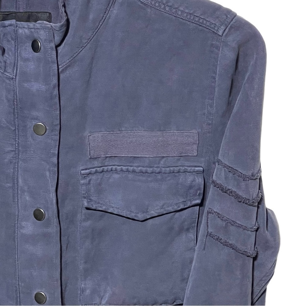Rails Navy Halifax Drawstring Zip Front Jacket Size Small - Picture 9 of 16